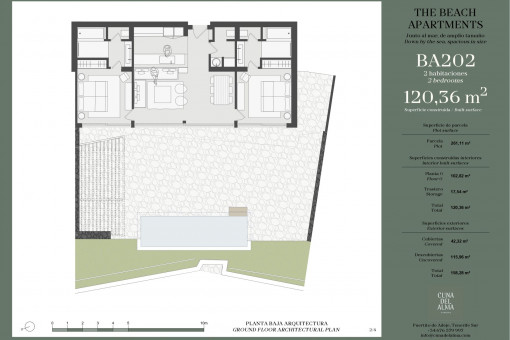 Plano apartamento